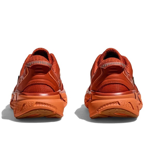 NWT Hoka Clifton Leather Gore-Tex Waterproof Unisex BOCT dark orange copper - Picture 12 of 16